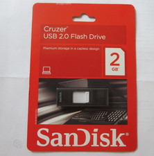 SanDisk Cruzer 2GB USB 2.0 Flash Drive Model SDCZ36-002GB-A11, New in Package