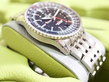 Breitling Navitimer GMT A32310 41MM Automatic Stainless Steel Black Dial Box Pap 12