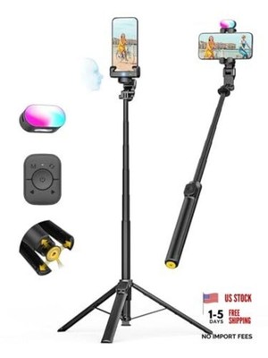  70.9  Auto-Open 4-in-1 Smartphone Gimbal Stabilizer for iPhone M3Pro Black