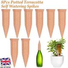 8x Plant Watering Stakes Automatic Self Watering System Indoor Outdoor Garden