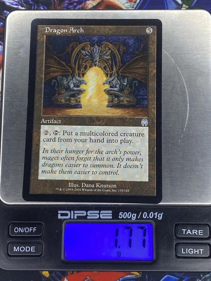 MTG Dragon Arch 🇬🇧 ⚪️ NM Magic TCG Apocalypse 2001 Vintage OG Artifact Staples - Bild 4 von 4