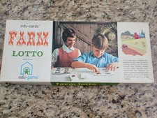 Vintage 1970 Farm Lotto Edu-cards, Edu-Game, Complete Set, Ships Free