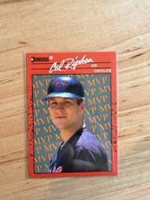 1990 Donruss Bonus MVP Cal Ripken Baltimore Orioles #BC-18 Insert Baseball Card