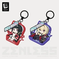 ZZZ miHoYo Zenless Zone Zero Stars of Lyra Keychain Cute Keyring Official Goods