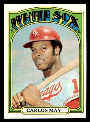 1972 Topps Baseball #525 Carlos May NM/MT *e1