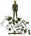 NEAR COMPLETE Vintage Marx Stony Smith Paratrooper Action Figure w/ Accessories