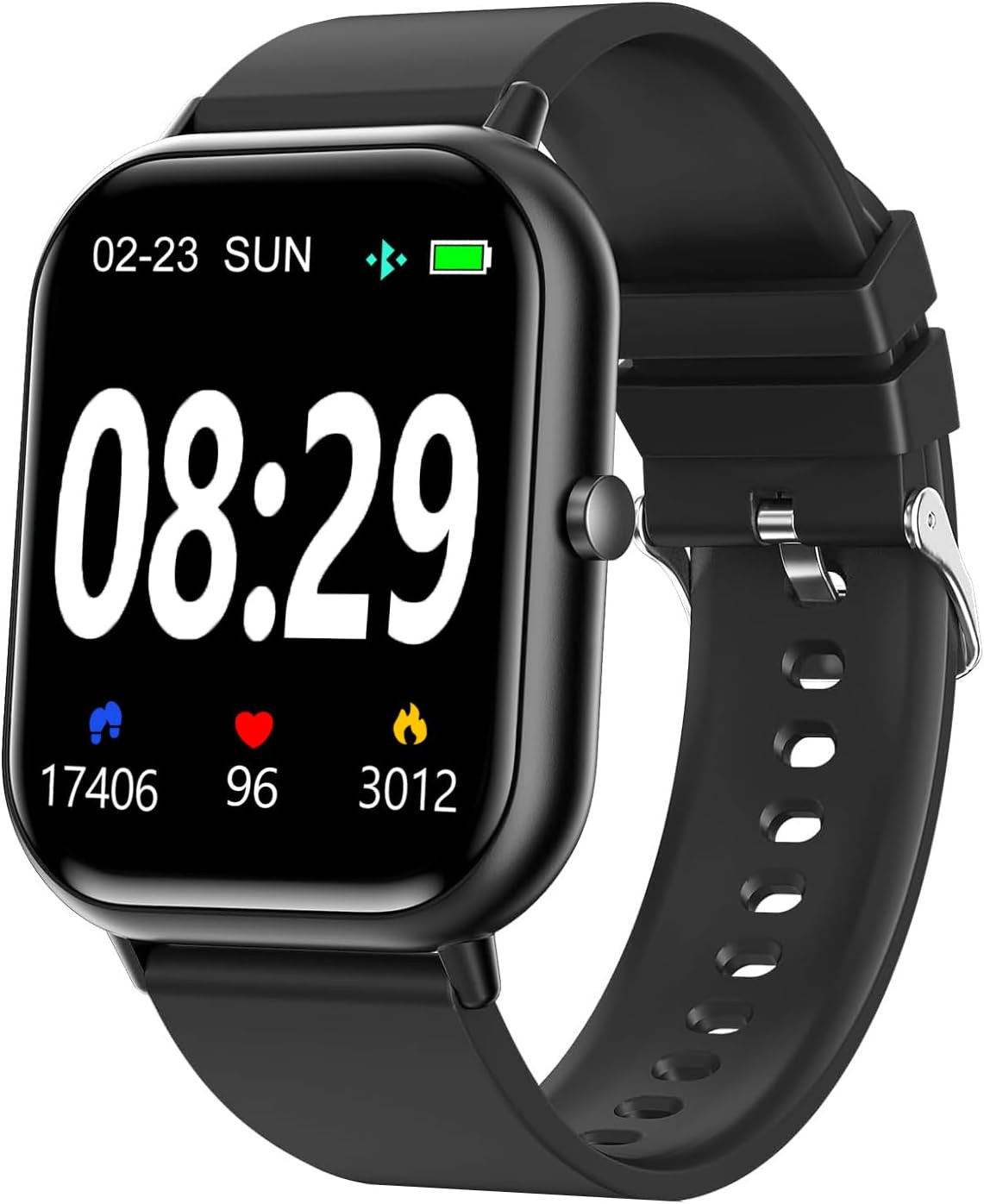 Fitness Activity Tracker Watch as Fitbit Heart Rate Monitor Pedometer Waterproof