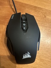 Corsair M65 Pro RGB FPS Gaming Mouse Aluminum Frame Tested Great Condition