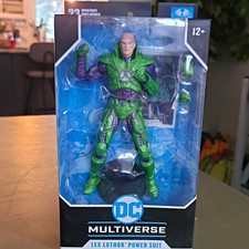 McFarlane Toys DC Multiverse Lex Luthor Power Suit Boxed w Card 12 NIB
