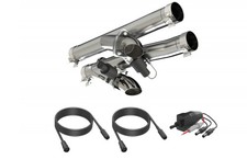 Qtp 520121 Aggressor Cutout Pipe For Ram Trx 6.2l 21-24