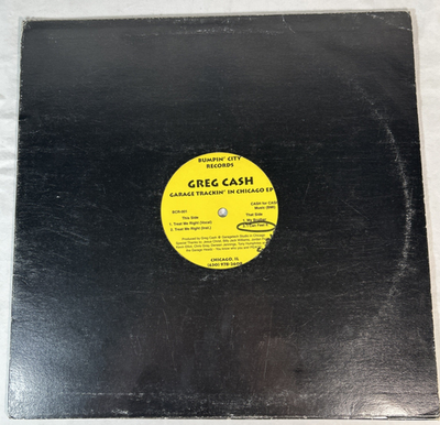 #ad Greg Cash Garage Trackin#x27; In Chicago EP 12quot; Vinyl Bumpin#x27; City Records $13.75