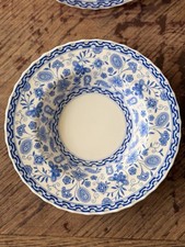 Vintage Royal Crown Derby Wilmot Salad Luncheon Plates Set 2