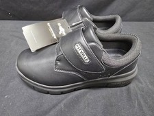 FitVille Men's Diabetic Shoes Leather Size 8 Extra Wide Walking Shoes