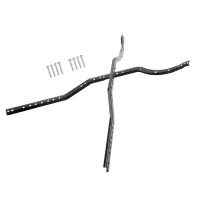 2 Stück/Set Stahl Chassis Rahmen Schienen für SCX10 90027 SCX10 II 900467493