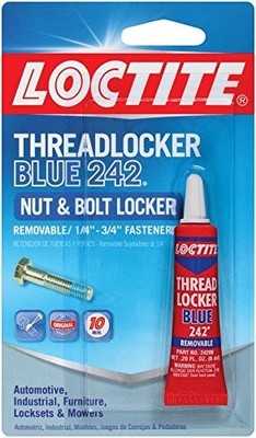 Loctite 242 Blue Threadlocker Heavy Duty 0.2 oz 24Pack Vibration Resistant Metal