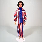 Vtg Mattel 1972 Mod Hair Ken #4224 in 1971-2  Striped Casual Scene #1472