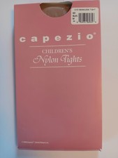 Capezio Childrens Nylon Tights Style 3C Color SUN Size M