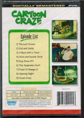 Cartoon Craze Presents - Little Lulu/Little Audrey (DVD, 2006