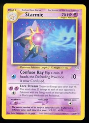 Starmie 25/64 Neo Revelation Rare
