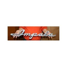 1961 Chevrolet Impala Script Steel Sign