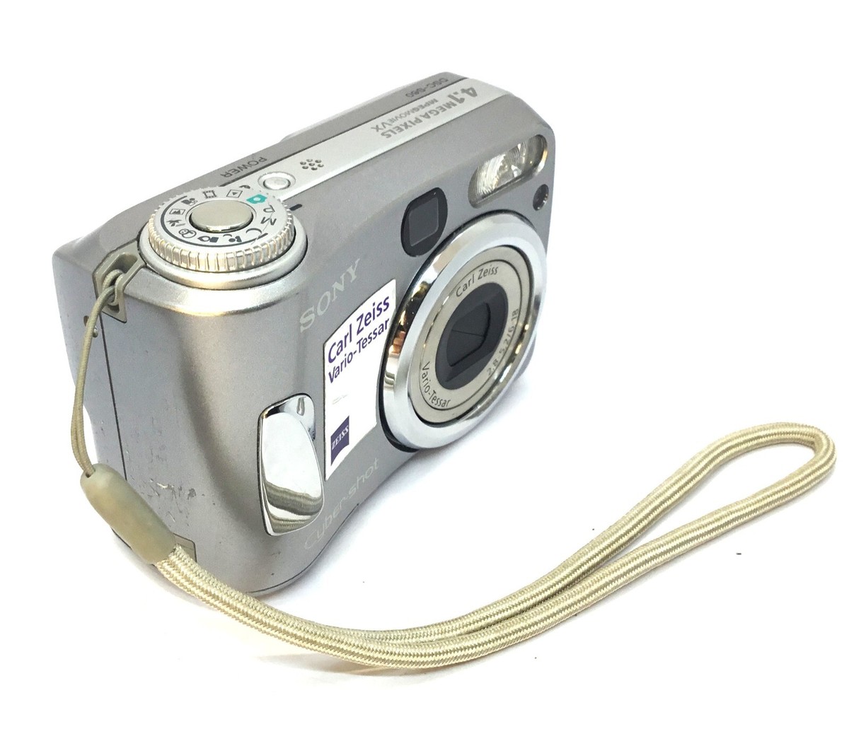 SONY DSC-S60 Cyber-shot Digital Camera 4.1 Mp Carl Zeiss Vario