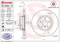 Brembo 2X Bremsscheibe Vorne Ø330 Mm InnenbelüFtet FüR BMW X3 G01 F97