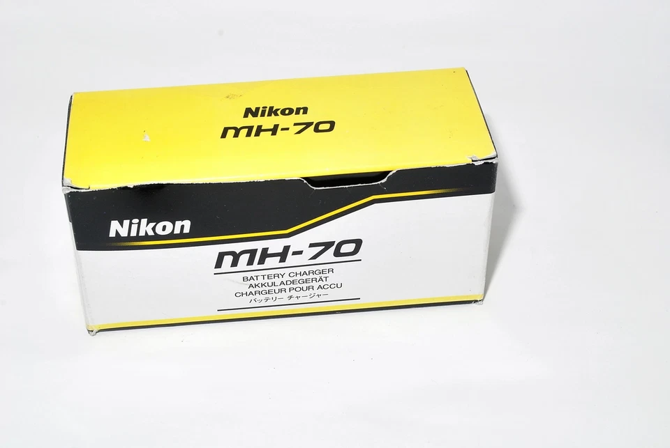 Cargador de batería Nikon MH-70 para EN-MH1 - COOLPIX 3100, 2100 de Japón Foto 3 de 4