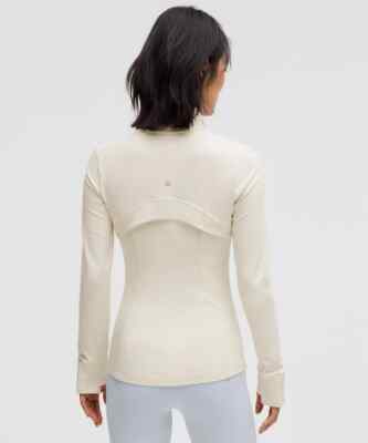 LULULEMON DEFINE JACKET NULU~LIGHT IVORY/GOLD/GOLD~0-2-4-6-8-10-12
