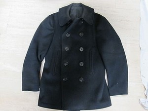 authentic navy pea coat