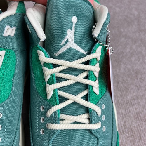 Jordan 3 Nina Chanel Abney Womens 10.5 Shoe Green Bicoastal Nike Air Retro OG 1 - Picture 14 of 14
