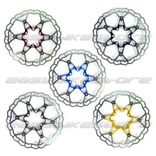 Superlight Floating 2 piece Disc brake rotor 75g 160mm RED BLACK GOLD BLUE