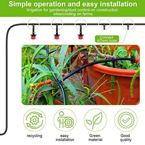 300pcs 1/4" Universal Barbed Tee Fittings Barbed Connectors Drip Irrigation F... - Picture 4 of 7