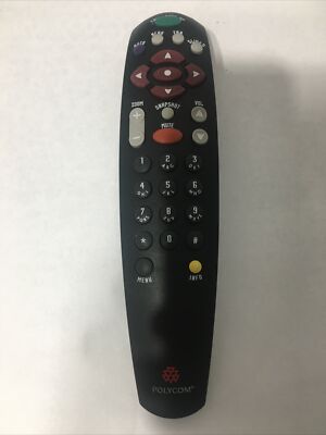 Polycom T00055 Remote Control 30 Button Functions -  Free Shipping !!
