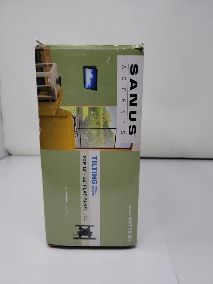 Sanus Accents AST16-B1 13""-32"" Panel Plano TV Inclinable Montaje en Pared Nuevo Foto 2 de 4