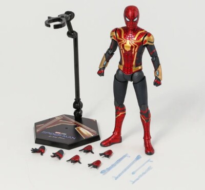 ZD TOYS spider-man integrated suit 7'' action figure no way home 1:10 Scale