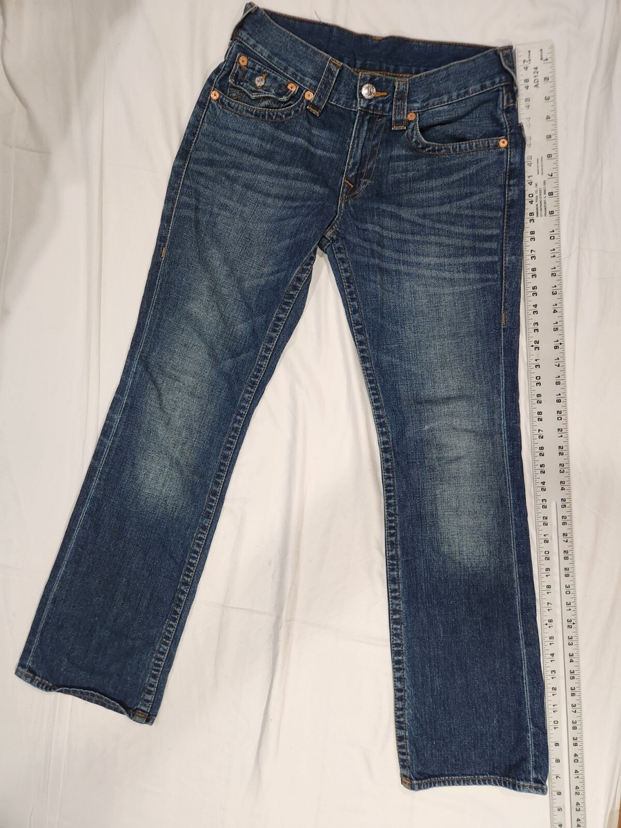 パンツ B333 TRUE RELIGION BOOT MUD SLINGER W40 True Religion Womens Size 29 Boot Cut Cryd Mud Slinger w