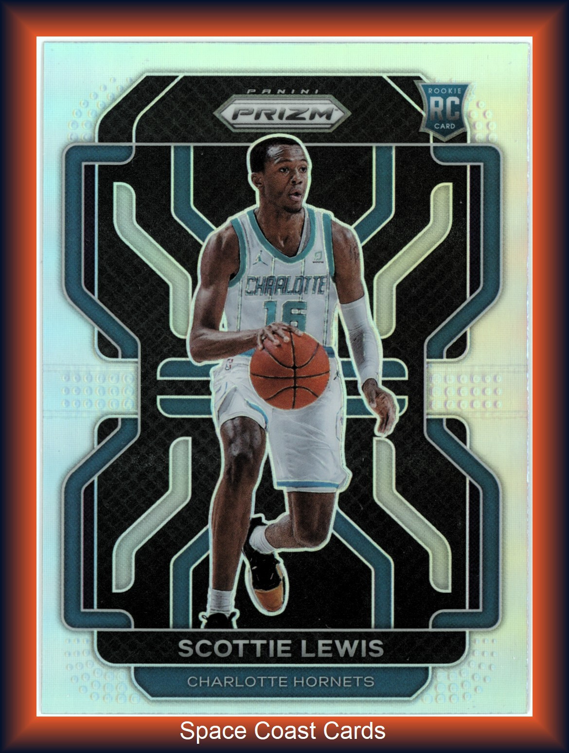 2021-22 Panini Prizm #287 SCOTTIE LEWIS SILVER PRIZM RC ROOKIE CARD SSP