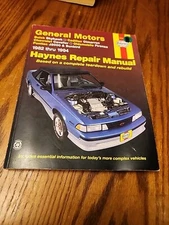 Haynes Repair Manual 1982 - 1994 General Motors Buick, chevy, cadillac (#38015)