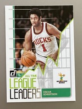 2020-21 Donruss OSCAR ROBERTSON All Time League Leaders Milwaukee Bucks