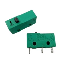 2 Pcs - DONGHAI KW4-3Z-3 5A 250V 3-Pin Limit Micro-Switch