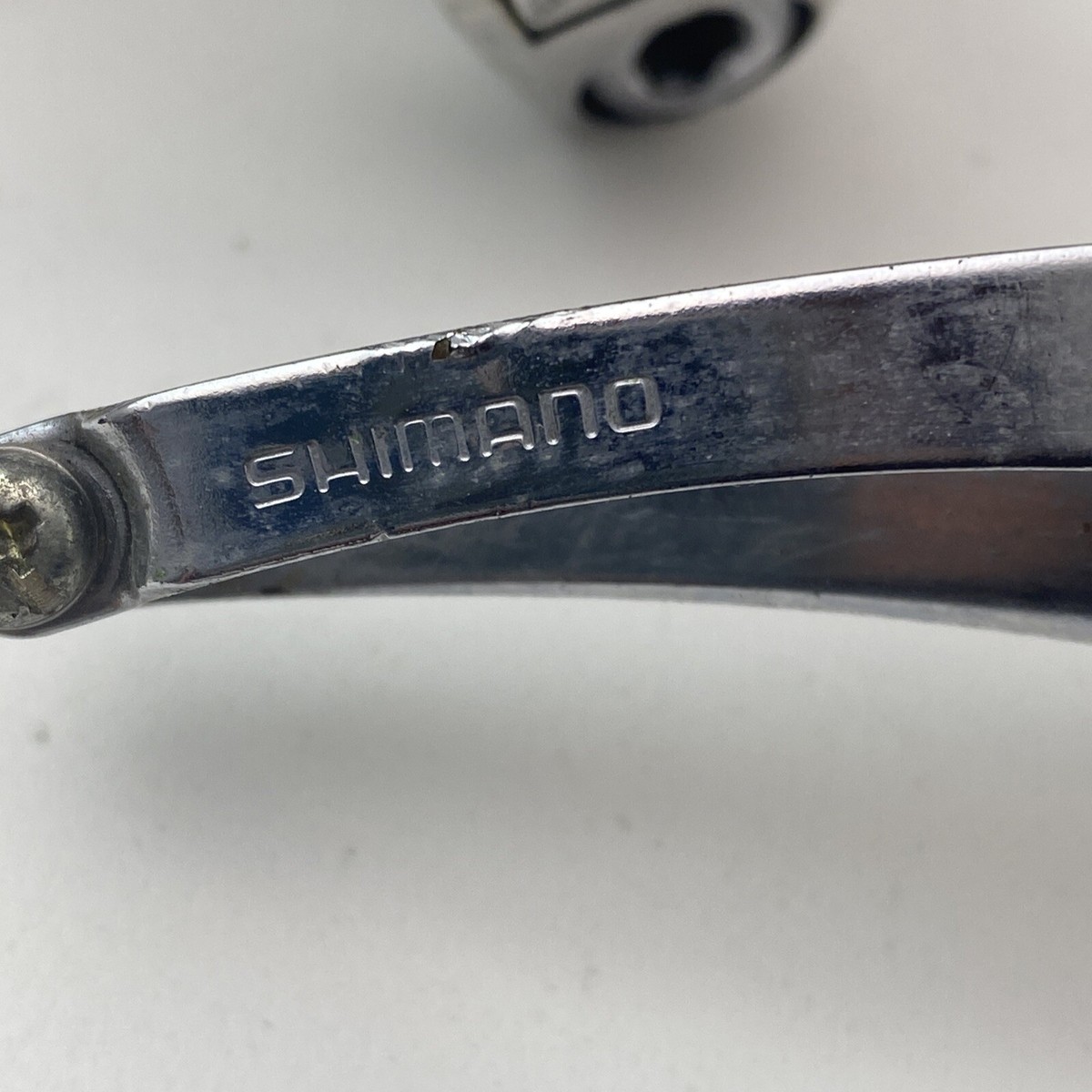 Vintage Shimano Front Rear Derailleur Set Clamp On Double TD