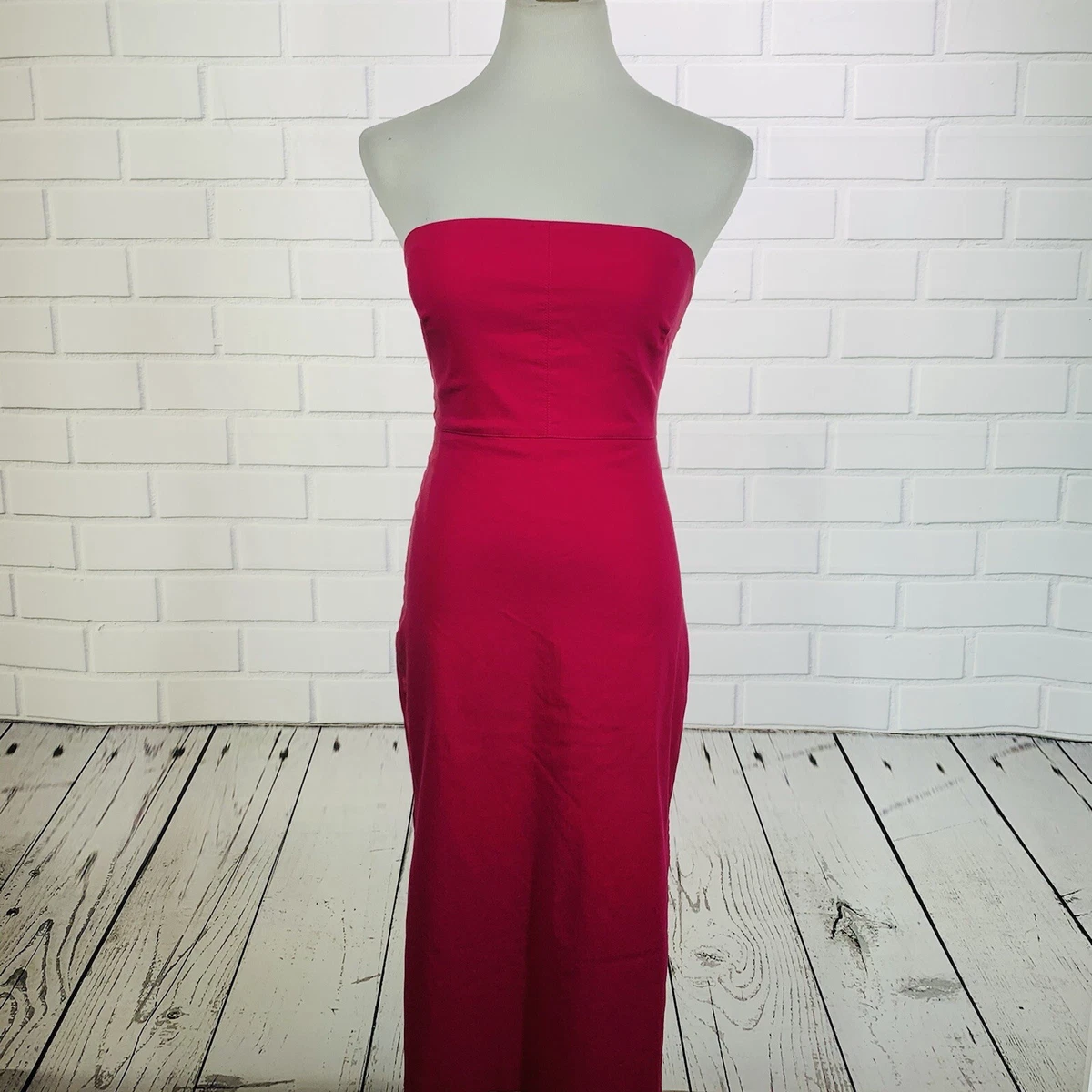 Strapless stretch best sale dress