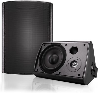 Herdio 6,5'' 400W Bluetooth Outdoor-Lautsprecher Wasserdicht Außenlautsprecher