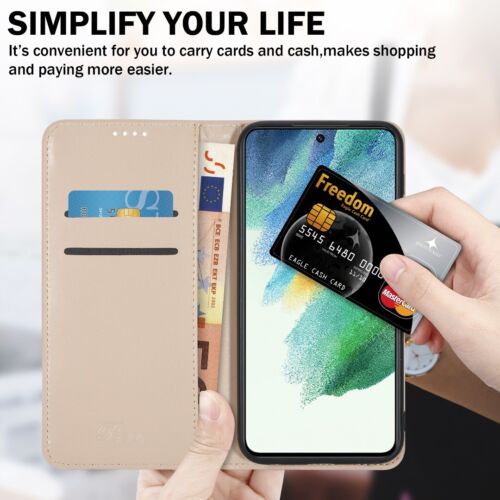 Case for Samsung A04S A13 A25 A35 A55 A14 A34 A54 A13 Flip Leather Wallet Cover - Picture 7 of 101