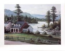 Bill Saunders - Waterfront -   Limited Edition Print of  50 A/P