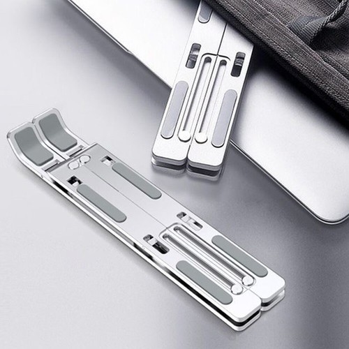 Aluminum Laptop Stand Notebook Holder Office Desk Accessory - Photo 5/14