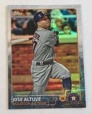 Lot Of Three Topps Jose Altuve Cards Houston Astros 2015-2017