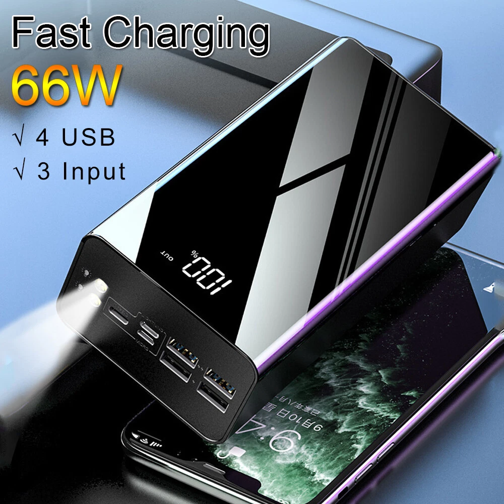 70,000mAh 120W Fast Charging Power Bank for Phones