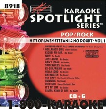 SOUND CHOICE KARAOKE GWEN STEFANI NO DOUBT CD G SC8918 RARE/HARD TO FIND cdg