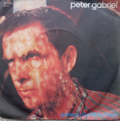 7'' 1980! PETER GABRIEL Games Without Frontiers /MINT-?